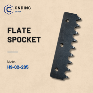 Flate spocket