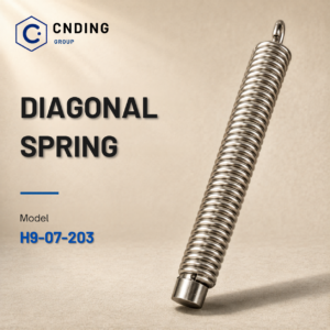 Diagonal spring