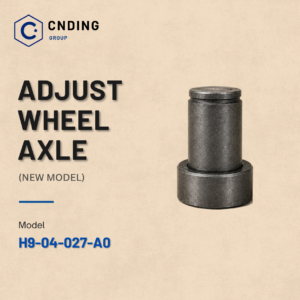 Adjust the wheel axle (new model)