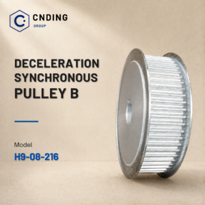 Deceleration synchronous pulley B