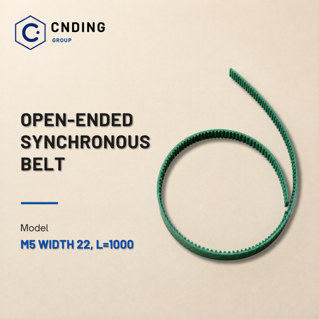 Open-ended synchronous belt