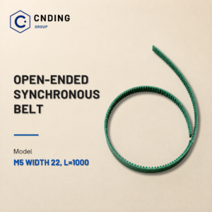 Open-ended synchronous belt