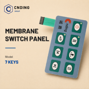 Membrane Switch Panel 7 keys